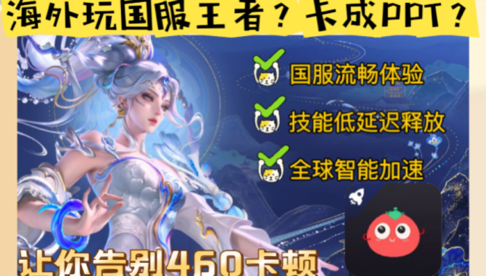 在国外怎么玩王者荣耀？海外玩家的国服游戏加速指南